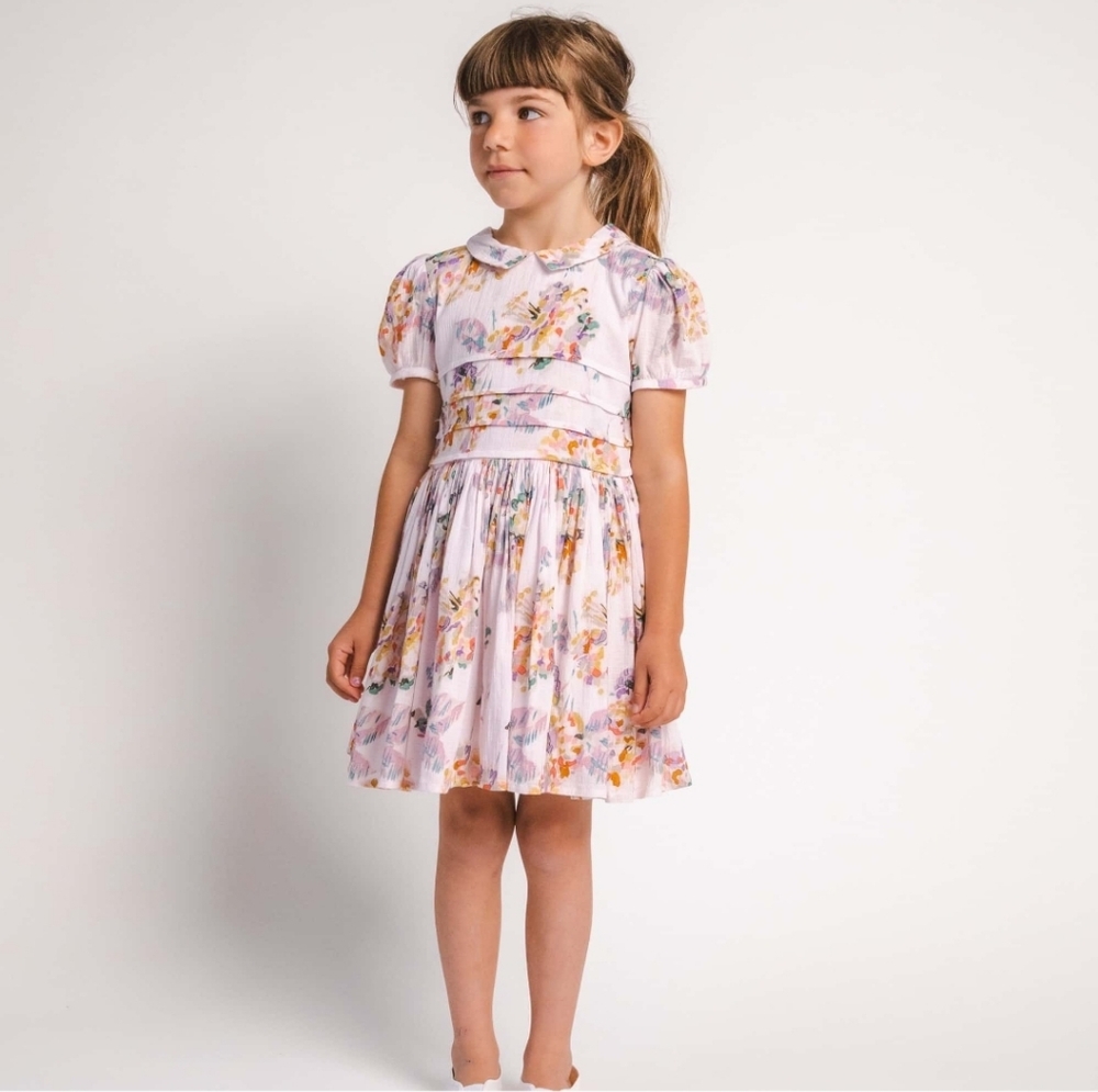 Morley Suri Flowers Dress Rose Pink
